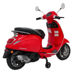 Elektrická motorka Vespa ROMA Scooter - červená